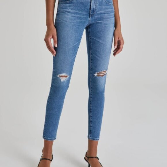 NWT AG-ED Adriano Goldschmeid The Legging Super Skinny Ankle Jeans 27 MSRP $225 - Picture 2 of 6